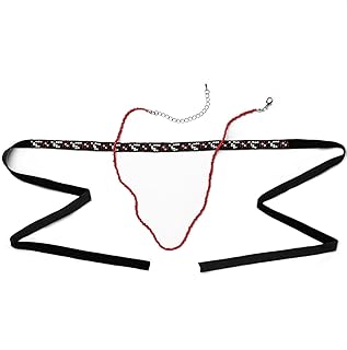 Ukraine Necklace Set Modern Black Gerdan Necklace and Traditional Ukrainian Red Necklace Two Necklaces in One Set Ukrainian Traditional and Modern Choker Necklace Gerdan Traditional Seedbead Handmade Beaded Folk Necklace Handmade Choker Necklace for Women Girls Made in Ukraine