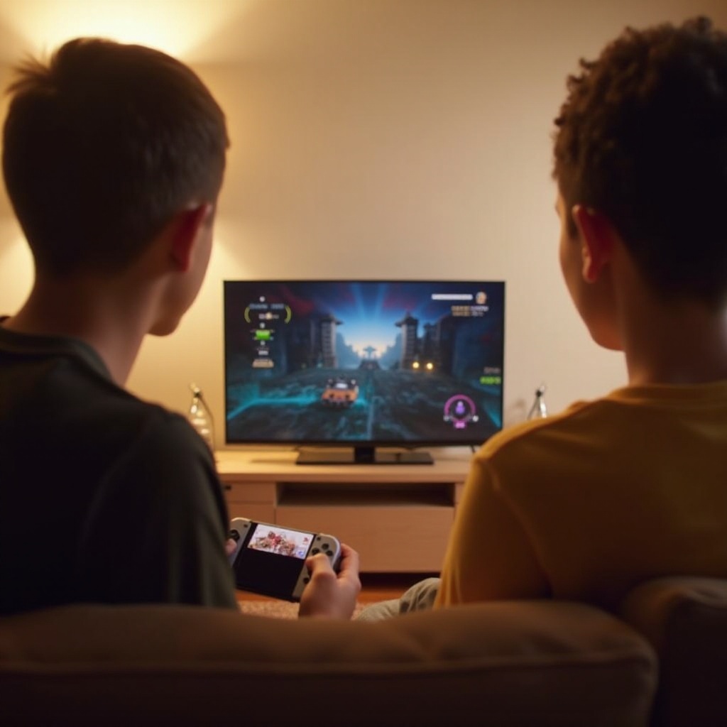 comment faire un partage d'écran sur switch