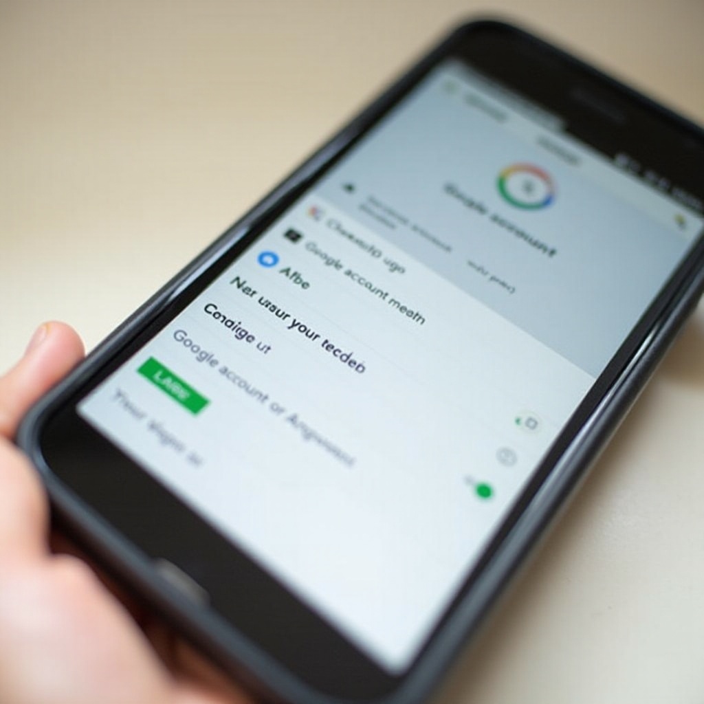 google konto vom handy entfernen ohne zu löschen