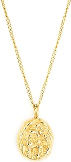 18k Gold Plated C-Link Choker Necklace with Lobster Clasp for Women, Minimalistic Design, Stainless Steel