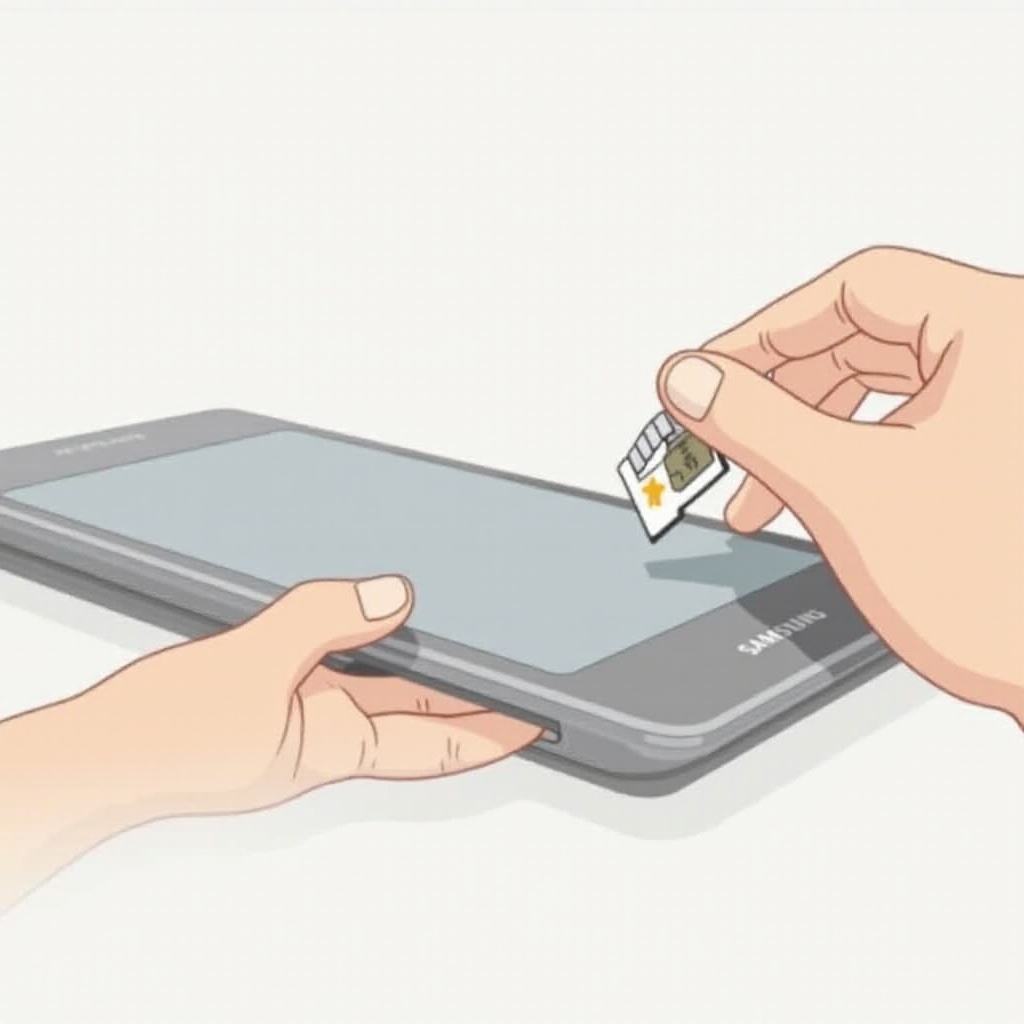 samsung tablet speicherkarte einsetzen