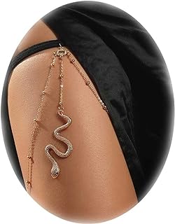 Adjustable Snake Body Chain Leg Jewelry made of Alloy for Women - Ideal for Parties, Beach, or Nightclubs - Symbol of Style and Beauty