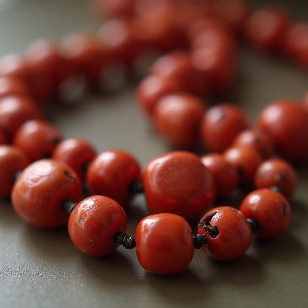 Alter Wert roter Korallenketten: Schätze erkennen