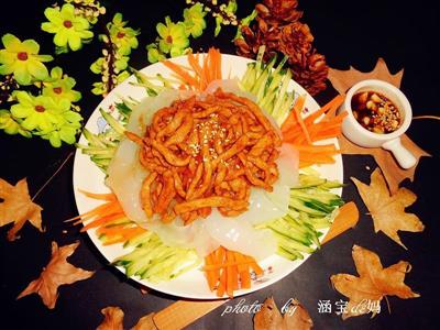 肉丝拉皮怎么做好吃又简单