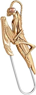 Secure and Stylish Mantis Brass Safety Pin Brooch by COPPERTIST.WU - Versatile and Durable Decorative Pin for Clothes and Backpacks