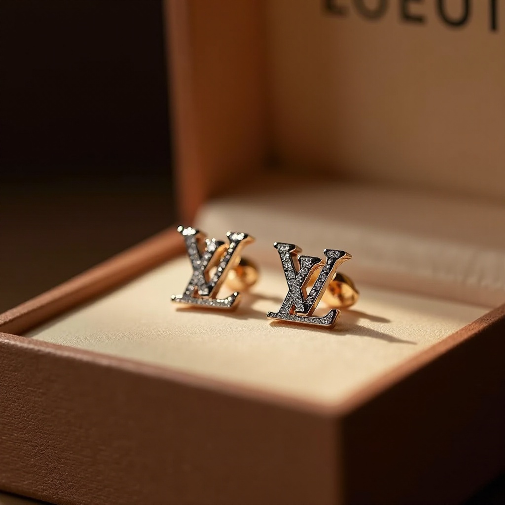 Pendientes de Diamantes Louis Vuitton: Elegancia Intemporal