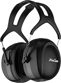 Procase Casque Anti Bruit Bluetooth Adulte Pliable avec Atténuation SNR 37dB, Confort Extrême, Idéal pour Environnements Bruyants ou Stressants