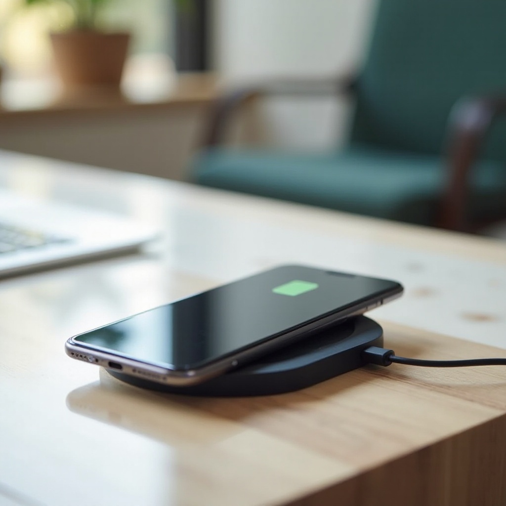 smartphone mit induktivem laden