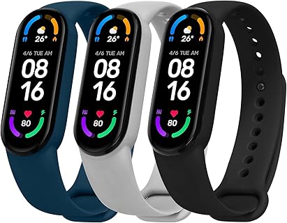 Bracelet Montre Connectée Ainiv en Nylon Tricoté Avec Protection Sécurisée et Taille Ajustable, Parfait pour Hommes et Femmes Actifs. Pour Xiaomi Mi Band 5/6/7