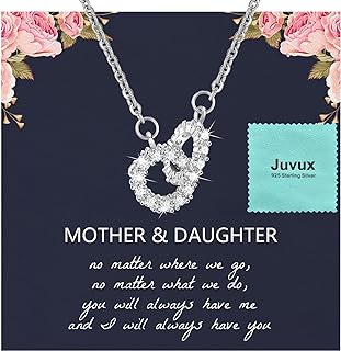 Sterling Silver S925 Cable Chain Necklace with Cubic Zirconia Double Circle Pendant for Women - Ideal Jewelry Gift for Birthdays and Special Occasions