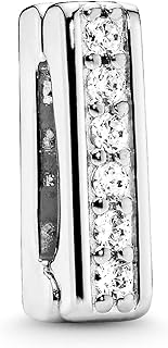 Pandora Reflexions Flat Charm Bracelet for Women with Alligator Clasp - Crafted in Sterling Silver & Embellished with Cubic Zirconia - Elegant Women's Jewelry Gift