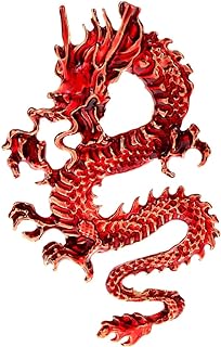 Enamel Flying Dragon Brooches For Women Eanmel Fly Dragon Animal Brooch Pin