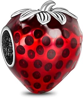 La Menars Fruit Charm for Bracelets 925 Silver Beads for Women's Bracelets & Necklaces Dangle Pendant for Mother's Day