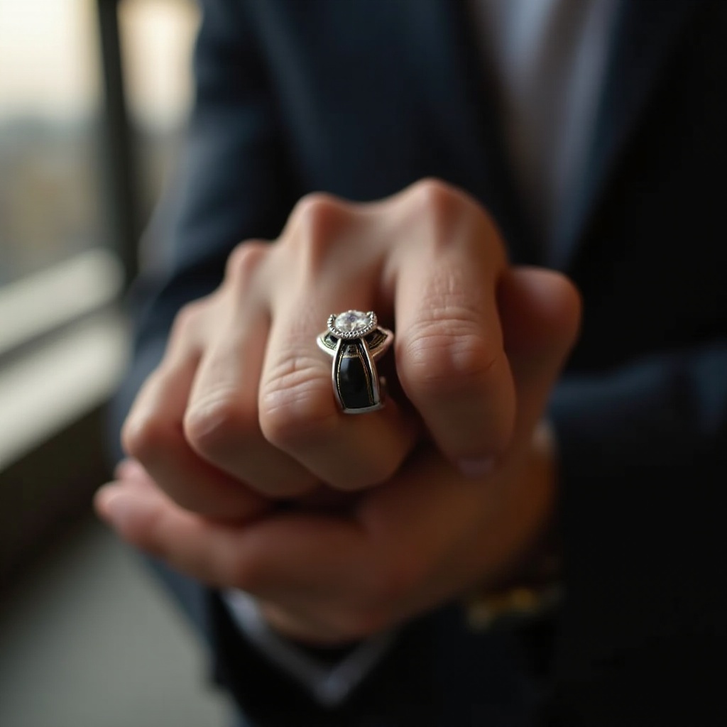 anillo para pedirle matrimonio a un hombre