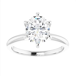 3 CT Oval Infinity Accent Engagement Ring Wedding Eternity Band Vintage Solitaire Silver Jewelry Halo-Setting Anniversary Praise Vintage Ring Gift