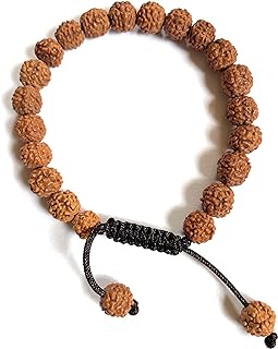 Tibetan Mala Rudraksha Wrist Mala/Bracelet for Meditation