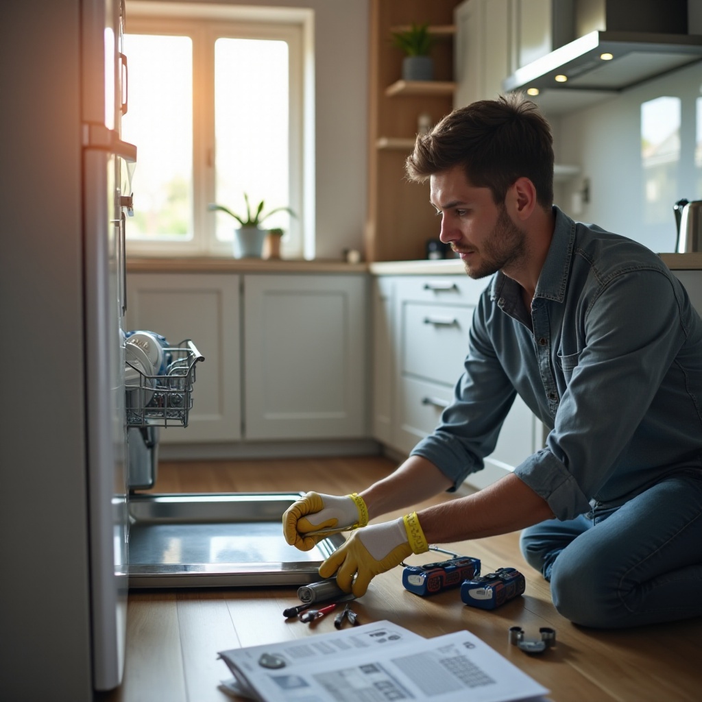 dishwasher electrical connection