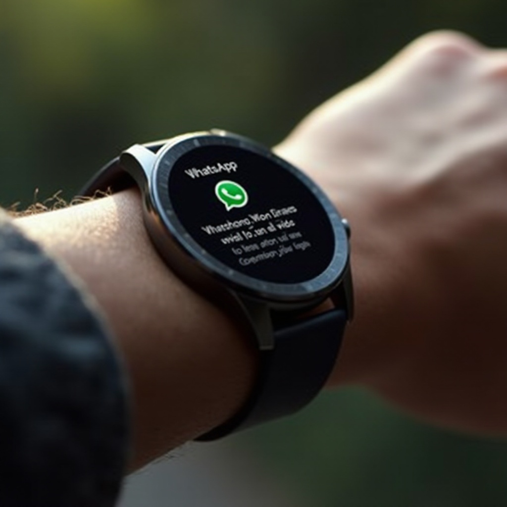 se puede instalar whatsapp en smartwatch