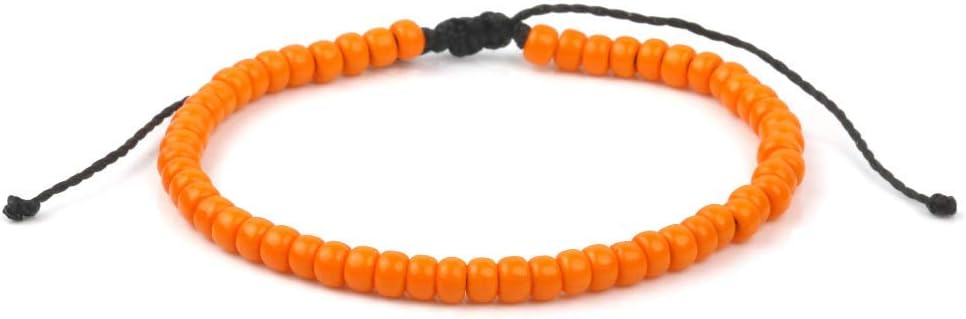 Glass Seed Bead Camp Friendship Minimalist Bracelet