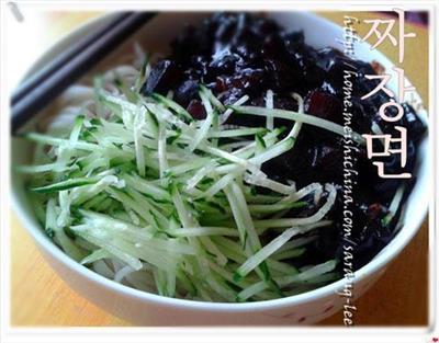 韓式炸醬面的制作方法