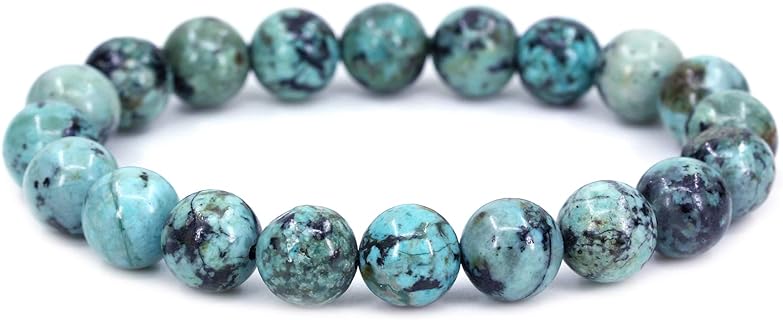 No-Clasp Howlite Bead Chain Bracelet with Cherry Beads, Round Design, for Men and Women