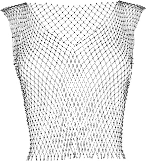 Women's Radiant Sleeveless Rhinestone Mesh Top - Trendy, Comfortable & Adjustable Fit Sparkly Fishnet V-Neck Design