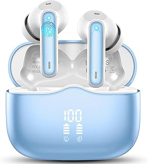 Bluedio Bluetooth 5.3 Kopfhörer für Erwachsene mit hervorragender Klangqualität, IP7 wasserdicht, ergonomischem Design und 40 Stunden Spielzeit. Ideal für Sport und Freizeit