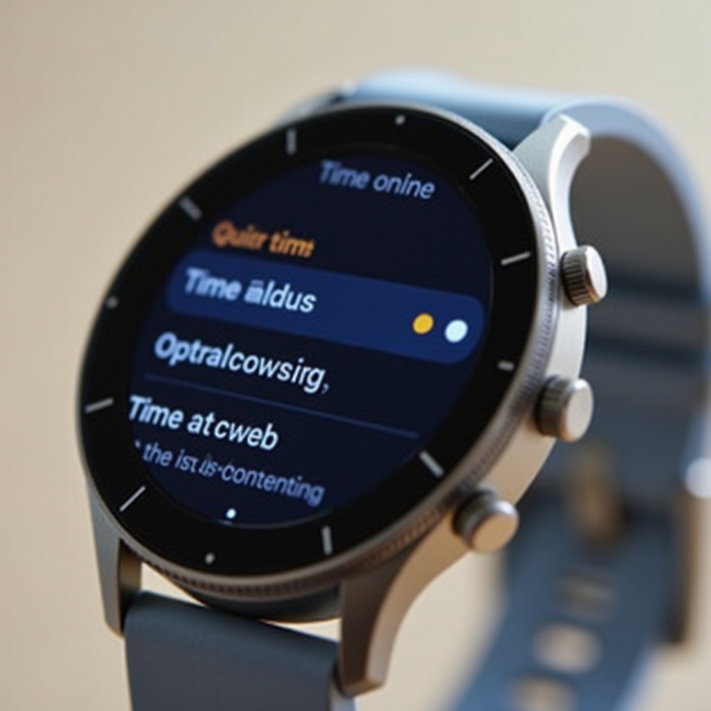 Cambio de hora en smartwatch Samsung paso a paso