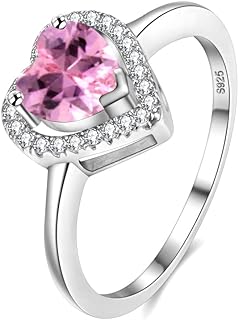 Platinum-Plated Heart Toe Ring with Cubic Zirconia, Ideal Gift for Women, Love Heart Design - Uloveido Y3130