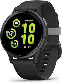 GARMIN(ガーミン) vivoactive 5 GPS対応スマートウォッチ、AMOLEDディスプレイとストレス管理機能で睡眠改善。フィットネス愛好者に最適!