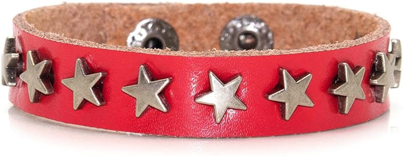 Star Wars Bead Bracelet with Unique Other-Clasp-Type Display, Durable Alloy, & Leather Cuff for Bold Urban Aesthetics Lovers - Hip Hop Inspired Design