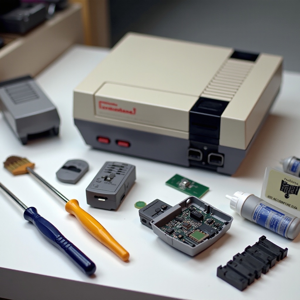 reparer nintendo nes qui clignote