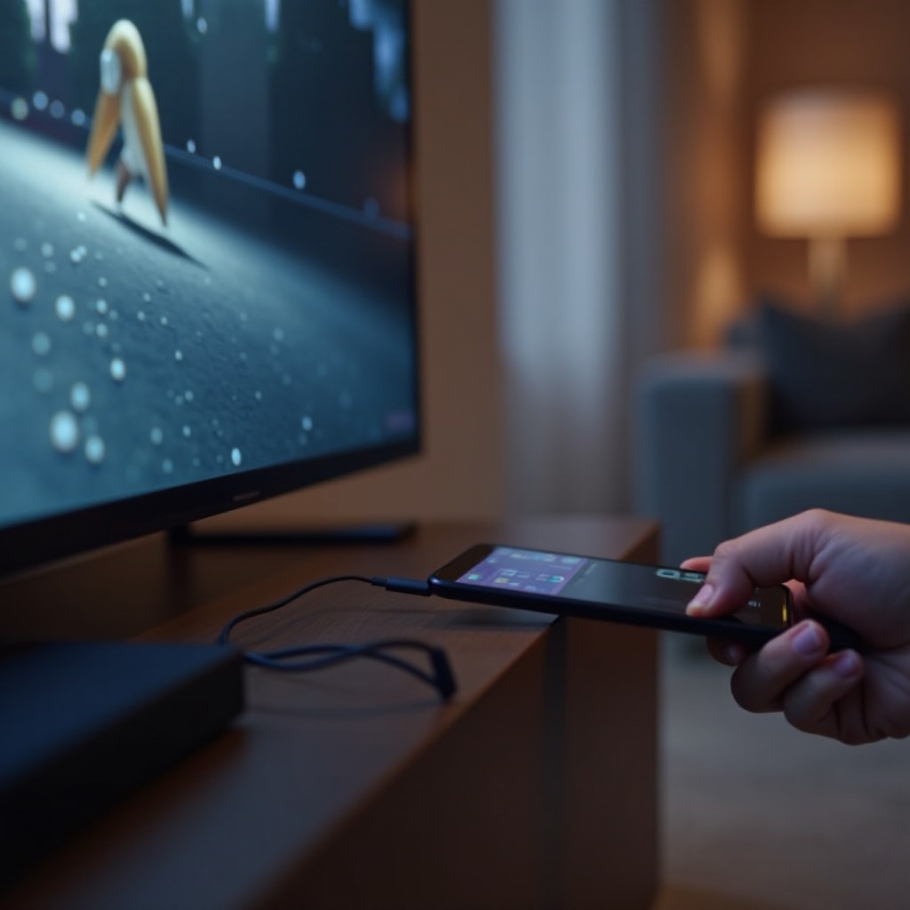 Téléphone à TV: Connexion Câble HDMI Simplifiée