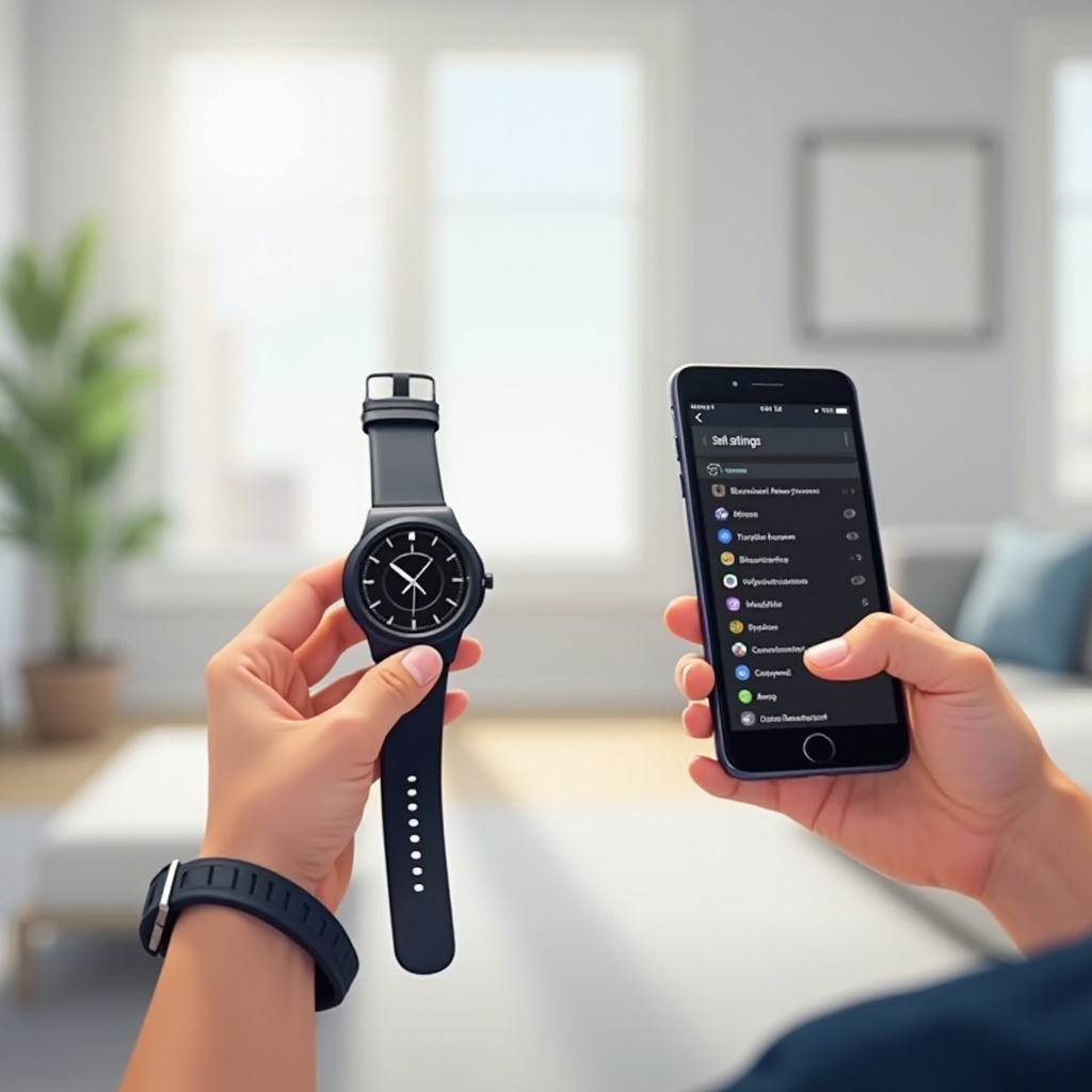 como conectar un reloj smartwatch a un iphone