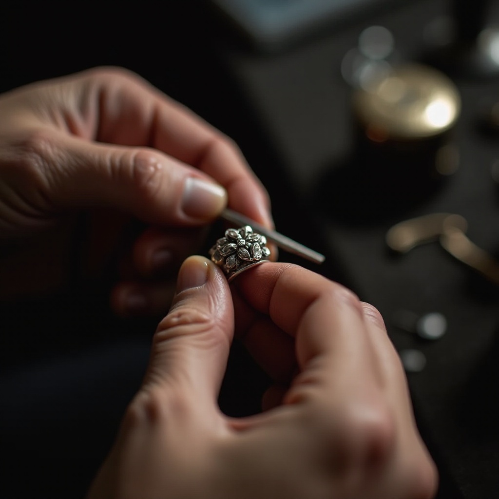 comment nettoyer une bague en argent qui a noirci