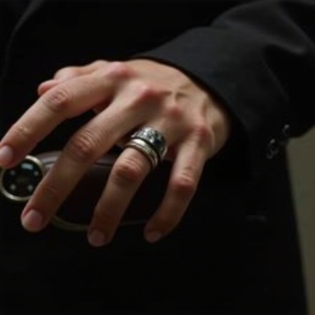 signification bague doigt homme