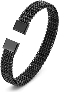 Love Bangle Bracelet with Zircon Gemstone for Women, Trendy Open Cuff Design in Stainless Steel - Perfect Gift for Wife or Mom