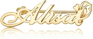 Stan-Deed Custom Name Personalized Brooch with Luckly Angel Brooch Pin for Women