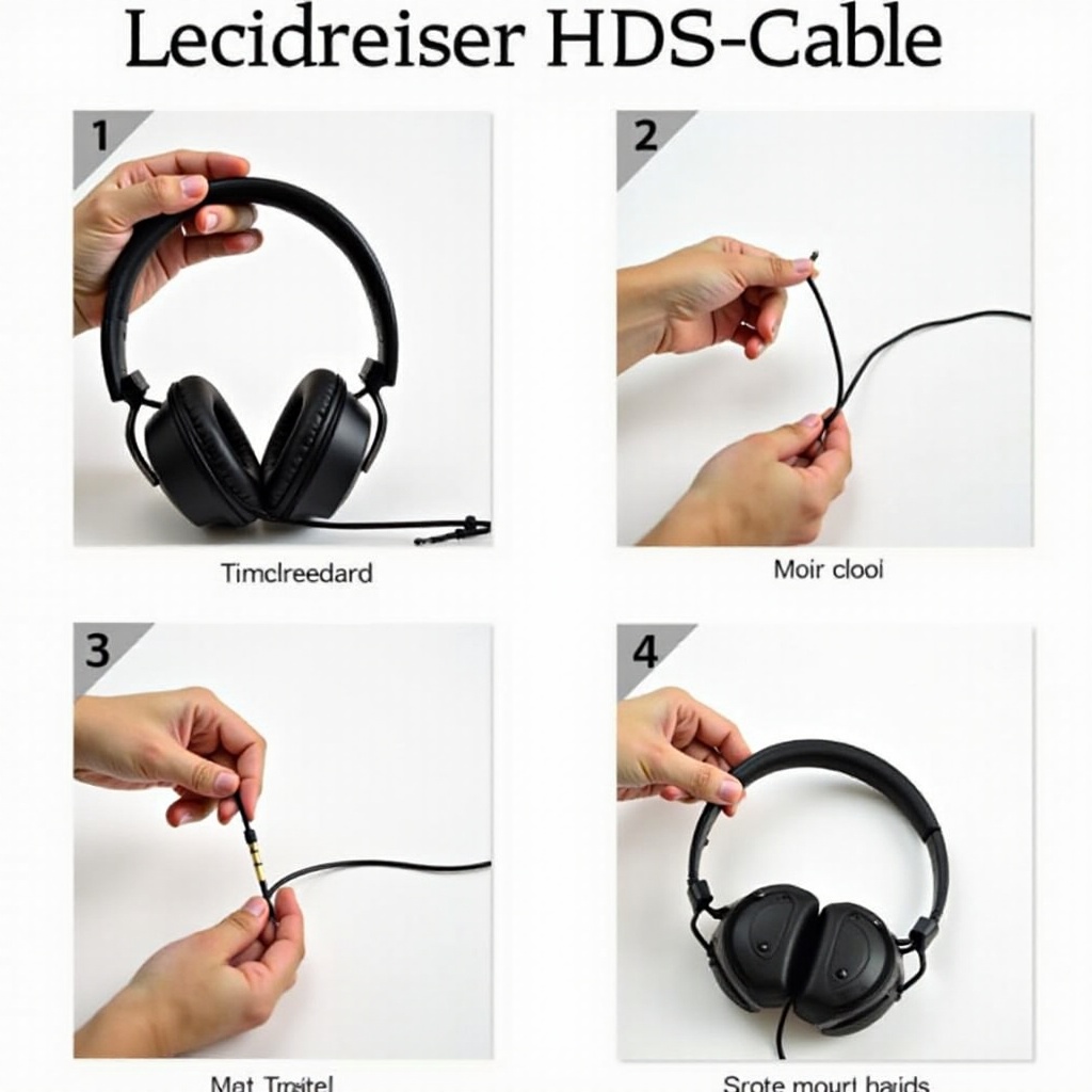 sennheiser hd 599 se kabel wechseln