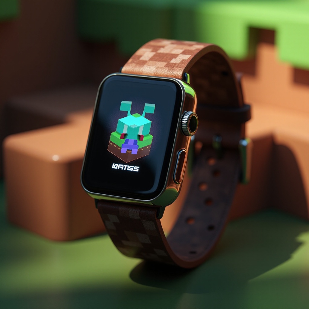 minecraft reloj inteligente interactivo con pantalla táctil