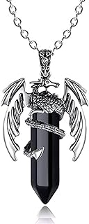 Cable Chain Dragon Choker Necklace in Aolly Metal, Ideal for Men & Women - Dragon Pendant Design without Gemstone, Perfect for Everyday Wear or Special Occasions