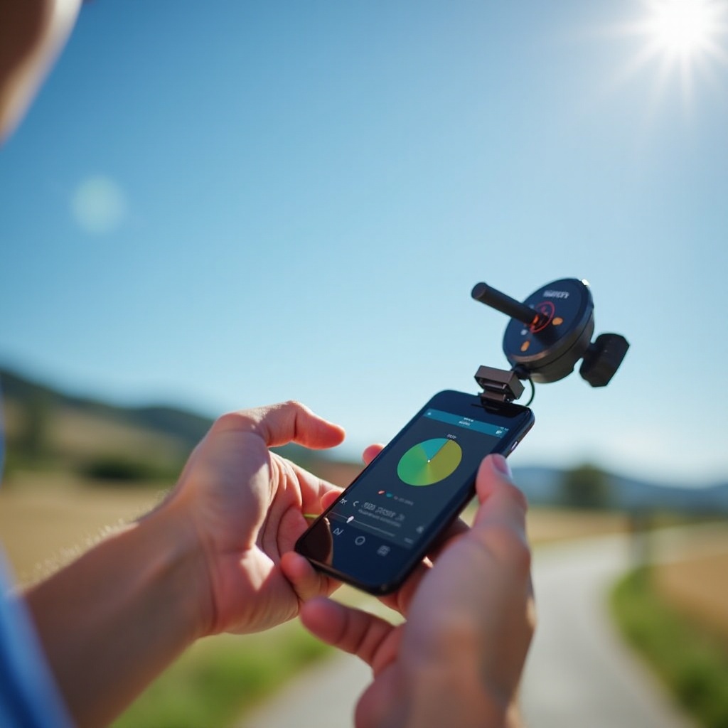 anémomètre connecté smartphone