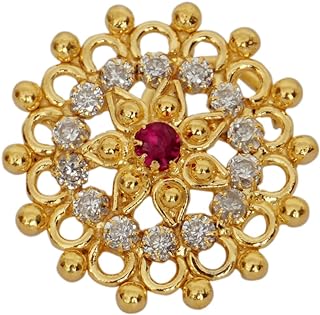 Indian Nose Jewelry Big Nose Hoop Solid Diamond Nose Stud Indian Nose Ring Indian Nose Stud Gold Nose Stud Gold Nose piercing Halloween Sale Sterling Silver Nose Piercing, White