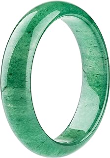 Jade Bangle Bracelet for Women, Good Luck Gifts, NAT