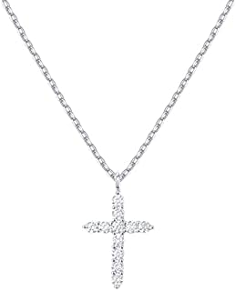 PAVOI 14K Gold Plated Cross Necklace for Women | Cross Pendant | Gold Necklaces for Women