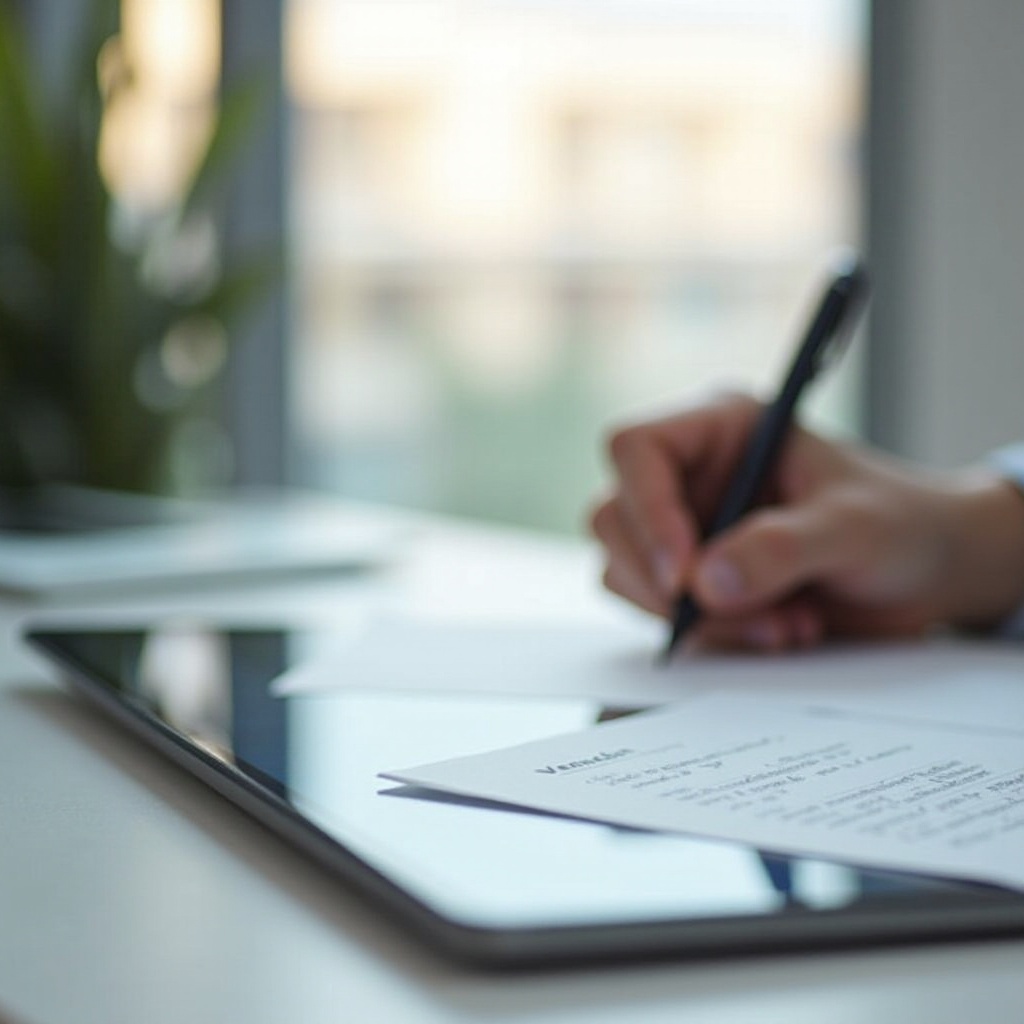 Guide Ultime: Prise de Note sur Tablette 2024