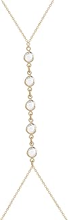 Gold Body Chain for Women, Sexy Simple Bikini Body Chain