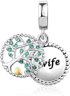 Lobster Claw Clasp Bracelet Featuring Family Tree Charm, Ideal for Women and Girls with Copper Bead-Charm Design, No Gemstone, Originated from Taiwan