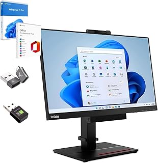 Lenovo ThinkCentre TIO22 All-in-One PC gebraucht mit Windows 11 Pro, Core i5, 16GB RAM, 512GB SSD, 22