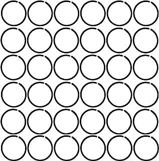 100Pcs Anti-Allergy 20G Unisex Plastic Hoop Ears Hole Retainers Hoop & Clear Nose Rings Hoop Retainer for Sensitive Ears & Skin